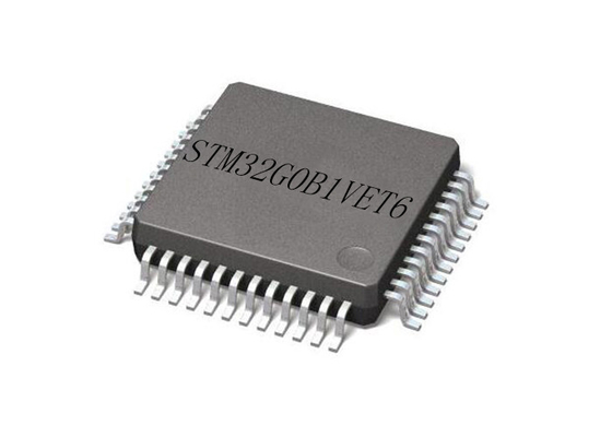 ميكروكنترولر ARM IC STM32G0B1VET6 32-LQFP ميكروكنترولر 64 ميجا هرتز