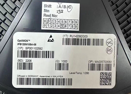 IPB120N10S4-05 رقاقة الدوائر المتكاملة ترانزستورات القناة N TO-263-3 سطحية