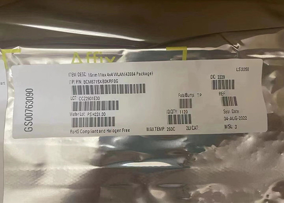 شريحة الدوائر المتكاملة BCM6715XB0KRFBG نظام على شريحة 160MHz حزمة BGA