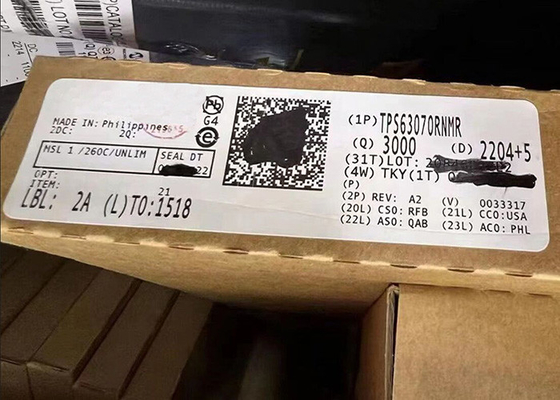 3.6A التيار التبديلي TPS63070RNMR Buck Boost Converter 15-VQFN رقاقة الدائرة المتكاملة
