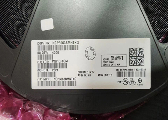 إدارة الطاقة IC NCP3063BMNTXG 1.5 A منظمات التبديل 8-VDFN سطح الصعود