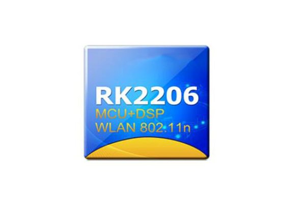 رقاقة الدوائر المتكاملة عالية RK2206 معالج LAN اللاسلكي القائم على MCU