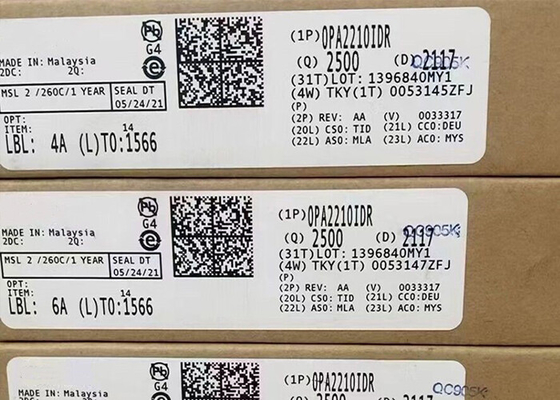 مكبرات التشغيل ذات الطاقة المنخفضة OPA2210IDR 36V IC 8-SOIC رقاقة الدائرة المتكاملة