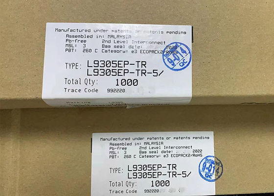 محركات البوابة L9305EP محرك صمام 4 قنوات للسيارات HSSOP36 رقاقة الدائرة المتكاملة