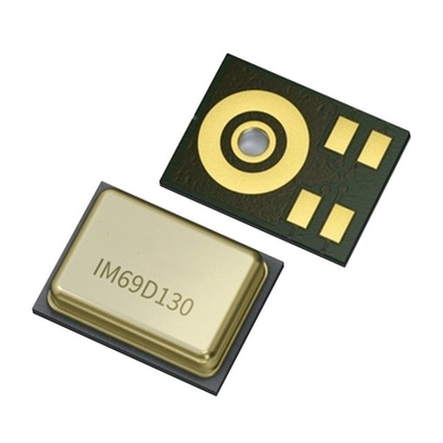 جهاز استشعار IC IM69D130V01XTSA1 ميكروفون MEMS مع خطية الخروج العالية تصل إلى 130dBSPL