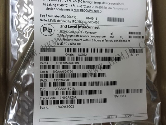 صفحة بوابة قابلة للبرمجة في الميدان EP3C10M164C8N Cyclone III FPGA البرمجة المنطقية IC 164-TFBGA رقاقة FPGA