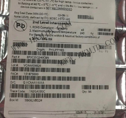 شريحة FPGA 315MHz 1539LAB Cyclone III Ics المنطقية المبرمجة