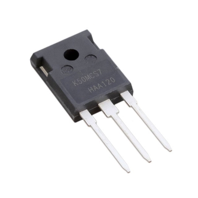 شريحة الدائرة المتكاملة IKW50N120CS7XKSA1 تبديل صلب 1200 فولت 50 أمبير TRENCHSTOP™ IGBT7 S7 ترانزستورات منفصلة