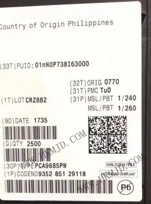 رقاقة الدوائر المتكاملة PCA9685PW I2C الحافلة مشغلات شاشة LED
