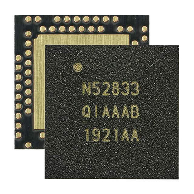 وحدة الاتصالات اللاسلكية NRF52833-QDAA-R 2.4 جيجاهرتز BT v5.3 IC جهاز إرسال واستقبال الترددات اللاسلكية