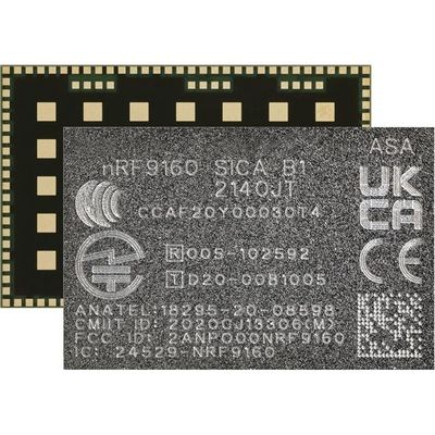 وحدة الاتصالات اللاسلكية NRF9160-SICA-B1A-R طاقة منخفضة 365mA 23dBm وحدات الخلوية