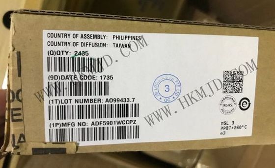 شريحة الدوائر المتكاملة ADF5901WCCPZ 2-قناة PA الخروج جهاز إرسال RF