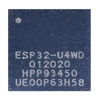 وحدة الاتصالات اللاسلكية ESP32-U4WDH شريحة واحدة 2.4 جيجاهرتز واي فاي و BT مدمجة