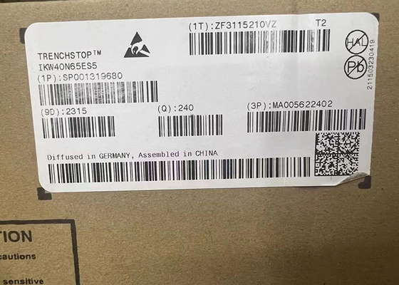 شريحة الدوائر المتكاملة IKW40N65ES5 ترانزستورات IGBT الخندق 650V 79A من خلال الثقب TO247-3