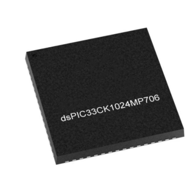 وحدة التحكم الدقيقة DSPIC33CK1024MP706-E/MR وحدة التحكم الدقيقة عالية الأداء IC 64-VFQFN