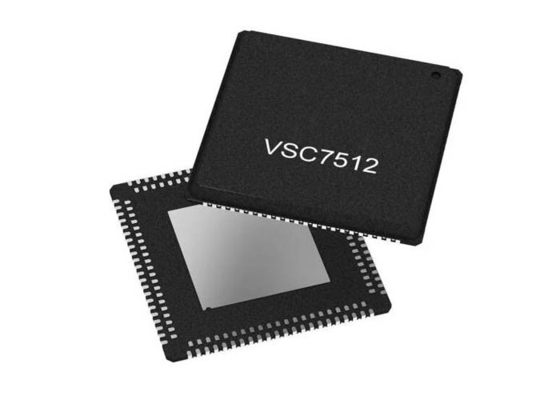 IC الايثنر VSC7512XMY 10-Port Layer-2 Gigabit Ethernet Switch 172-QFN Telecom IC