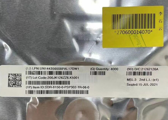 رقاقة الدوائر المتكاملة SDR-8150-0-PSP302-TR-06-0 جهاز استقبال RF IC BGA