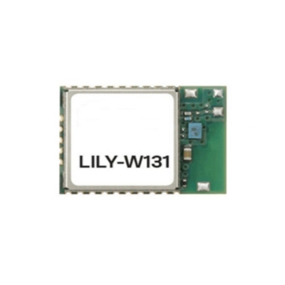 وحدة الاتصالات اللاسلكية LILY-W131-00B 2.4GHz 19dBm وحدة WiFi الأمامية