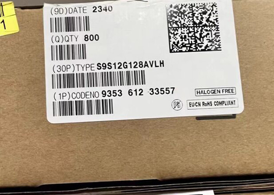 وحدة التحكم الدقيقة MCU S9S12G128AVLH حتى 25MHz وحدة التحكم الدقيقة 16-بيت LQFP64