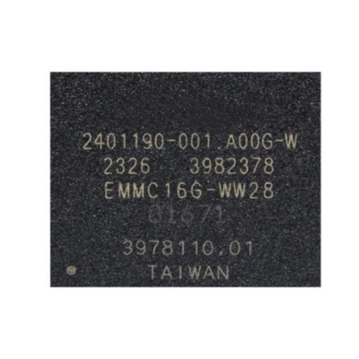 شريحة ذاكرة IC EMMC08G-MV28-01J10 2.7V إلى 3.6V ذاكرة فلاش NAND 64Gbit FBGA-153