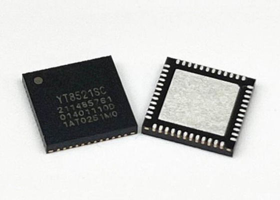إيثيرنت IC YT8521SC-CA مستوى الاستهلاك واحد منفذ جيجابيت إيثيرنت ناقل