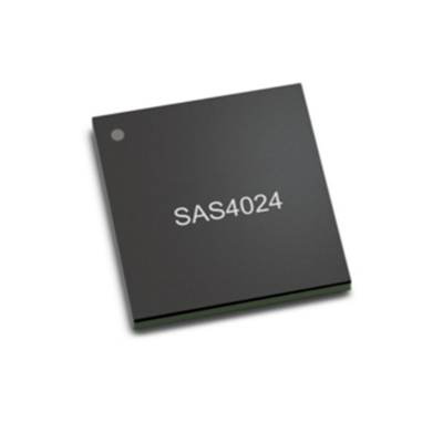 رقاقة الدوائر المتكاملة SAS4024B0-2 منافذ عالية الجودة 24G وحدة تحكم إدخال / إخراج ثلاثي الوضع