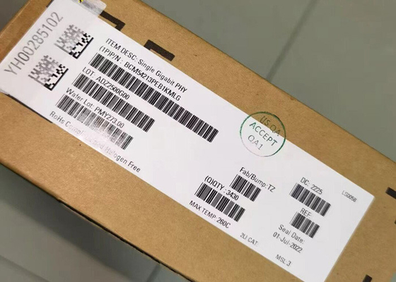 IC Ethernet BCM54213PEB1KMLG منفذ واحد RGMII ناقل إيثرنت جيجابيت QFN-36