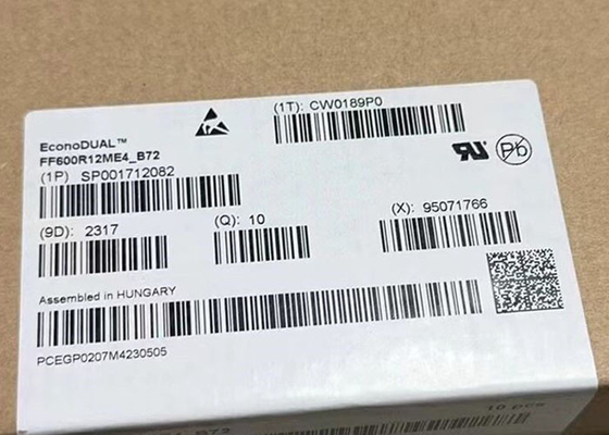 وحدات IGBT للسيارات FF600R12ME4B72 نصف الجسر 1200V الهيكل 1200A 20mW وحدات IGBT