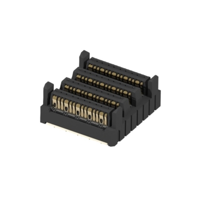 الاتصالات 10158750-301LF 112Gbps 92Ω رأس عمودي EXAMAX2 رابط خلفي