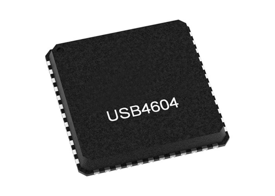 رقاقة الدوائر المتكاملة USB4604I-1070HN USB 2.0 HSIC حاسوب تحكم عالي السرعة ذو 4 منافذ