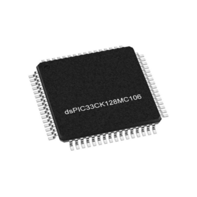 وحدة التحكم الدقيقة MCU DSPIC33CK128MC106T-I/PT أجهزة تحكم إشارة رقمية عالية السرعة 16 بت