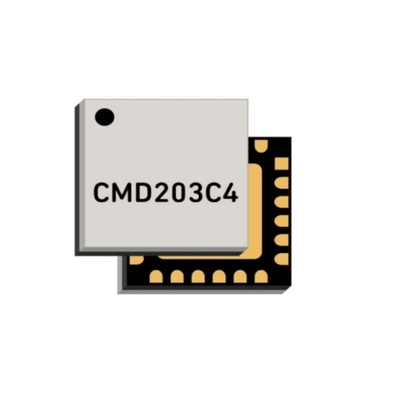 وحدة الاتصالات اللاسلكية CMD203C4 20GHz SP4T غير العاكسة MMIC Switch IC