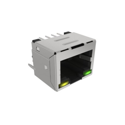 RJE881881410 الاتصالات منخفضة الوضوح الرأسي RJ45 الاتصالات القابضة الوحيدة