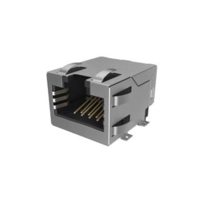 RJE3B1881402N الاتصالات 8P8C CAT6 منفذ واحد الاتصالات المودولية جاك 8الموقف