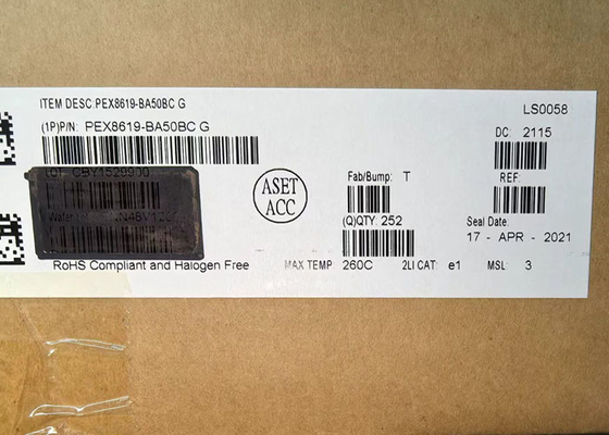PEX8619-BA50BCG رقاقة الدوائر المتكاملة 16-Port PCI Express Switch HSBGA-324