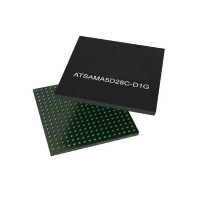 ATSAMA5D28C-D1G-CUR وحدة التحكم الدقيقة MCU 500MHz 1-Core 32-Bit ARM Cortex-A5 وحدة المعالجة الدقيقة IC