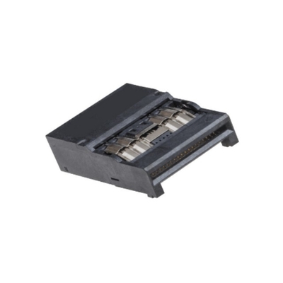 V36-ADZ01-307100T الاتصالات ExtremePort QSFP-DD 112G 1x1 SMT Connector مع حلقات اللحام