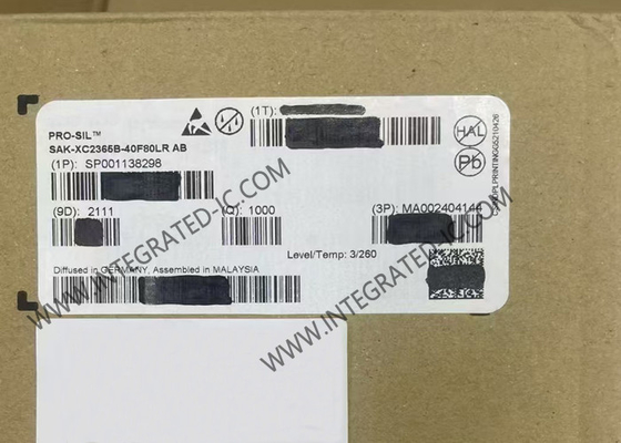 SAK-XC2365B-40F80LRAB وحدة التحكم الدقيقة MCU 16-Bit Single-Chip MCU عائلة MCU XC2000