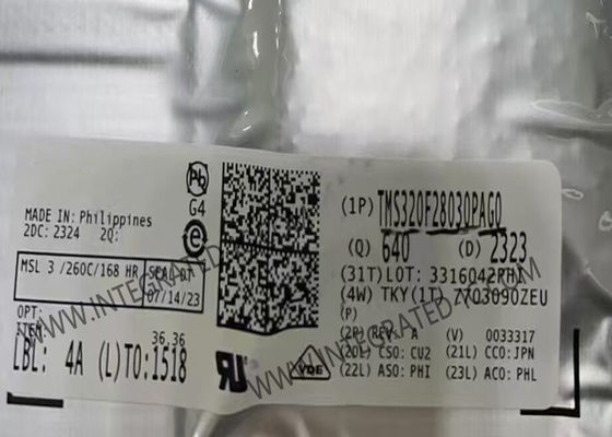 TMS320F28030PAGQ وحدة التحكم الدقيقة MCU للسيارات 60MHz C2000TM وحدة التحكم الدقيقة 32 بت TQFP-64