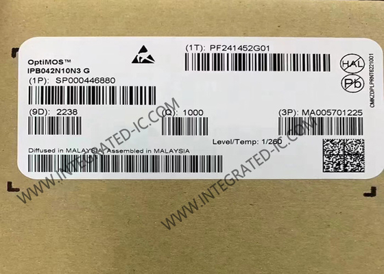 IPB042N10N3G رقاقة الدائرة المتكاملة 100 فولت OptiMOS TM الطاقة MOSFET الترانزستورات TO-263-3