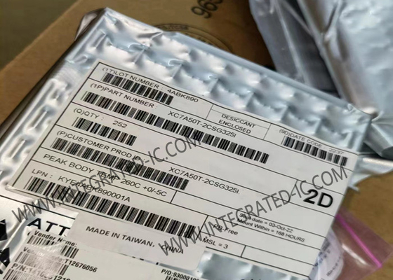 مجموعة بوابة قابلة للبرمجة في الميدان XC7A50T-2CSG325I Artix-7 مضمنة FPGA منطق قابلة للبرمجة IC 324-LFBGA
