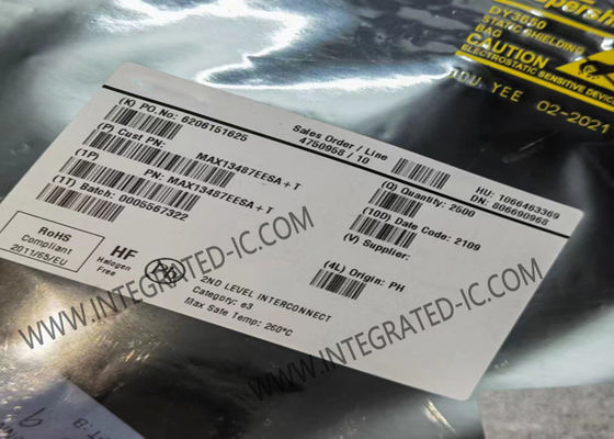 MAX13487EESA رقاقة الدوائر المتكاملة نصف مزدوج RS-485/RS-422 - جهاز استقبال متوافق