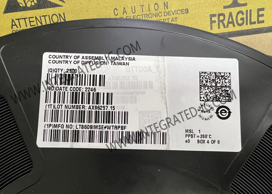 LT8609IMSE#WTRPBF رقاقة الدوائر المتكاملة DC DC المنظمات التبديلية 10-TFSOP