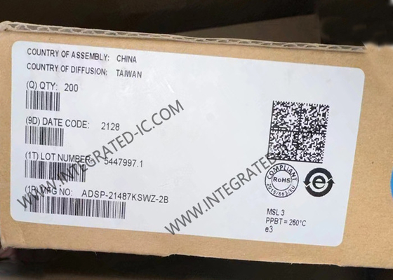 ADSP-21487KSWZ-2B وحدة التحكم الدقيقة MCU SHARC معالجات الصوت 300MHz DSP عالية الأداء