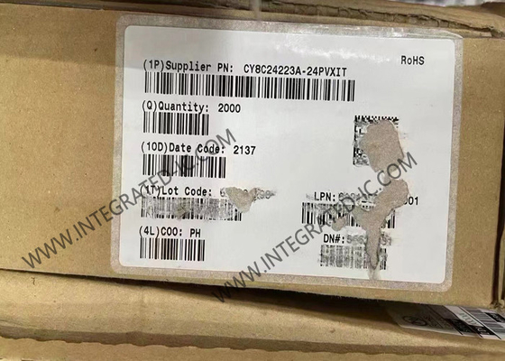 CY8C24223A-24PVXIT وحدة التحكم الدقيقة MCU 24MHz وحدة التحكم الدقيقة 8-بيت SSOP-20 وحدة التحكم الدقيقة القديمة