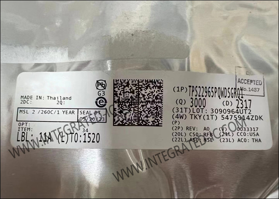 TPS22965PQWDSGRQ1 رقاقة الدوائر المتكاملة 5.7 فولت مفاتيح الحمل للسيارات 4A مفاتيح الطاقة