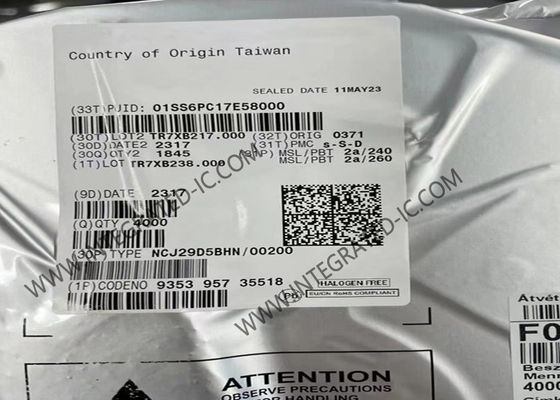 وحدة الاتصالات اللاسلكية NCJ29D5BHN/00200Y IC ultra-wideband للسيارات HVQFN-40