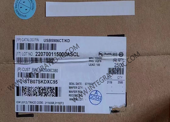 شريحة الدائرة المتكاملة USB5906CT/KD 6-Port USB 3.2 Gen Hight -Speed SmartHubTM Controller