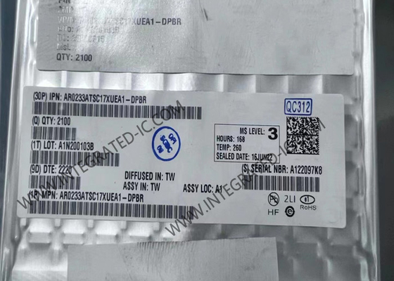 AR0233ATSC17XUEA1-DPBR جهاز استشعار IC للسيارات Hayabusa CMOS جهاز استشعار الصورة LBGA-80