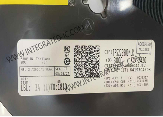TPS22990DMLR رقاقة الدائرة المتكاملة 3.9mΩ على المقاومة تحميل المفتاح IC WSON-10